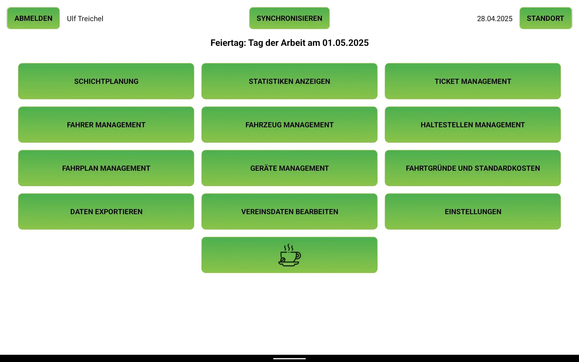 FahrMitUns App Dashboard für Bürgerbus-Vereinsmanagement (Beta)